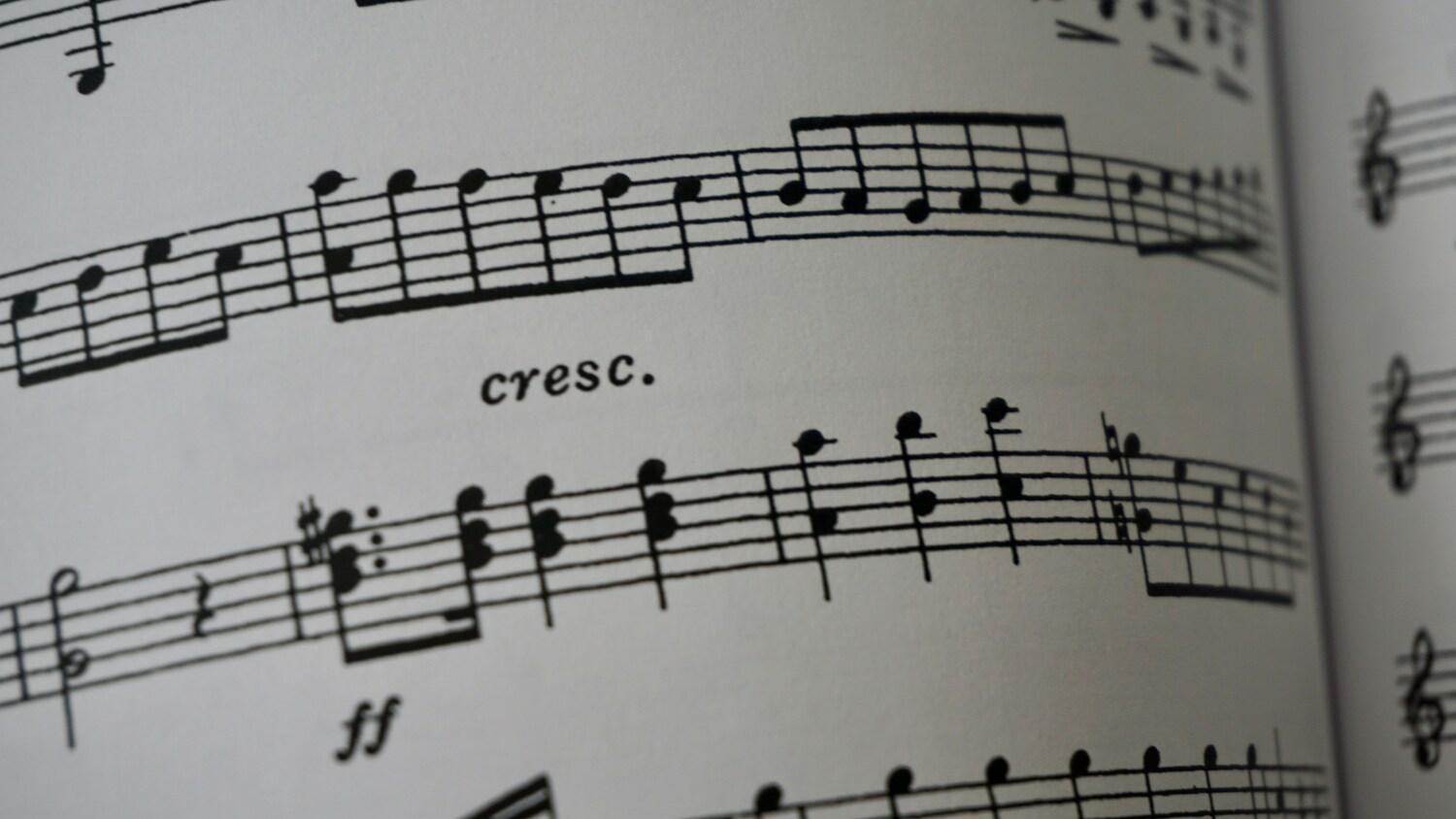 A music theory book